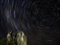 Projected Subject-Bronze-Pinnacles Star-Trails-Mark Murgatroyd