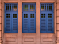 Projected-Colour-Blue-Shutters-Gold-Adrian-Moseley