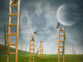 Print-Open-Jean-Wilson-Gold-Crows-and-Ladders