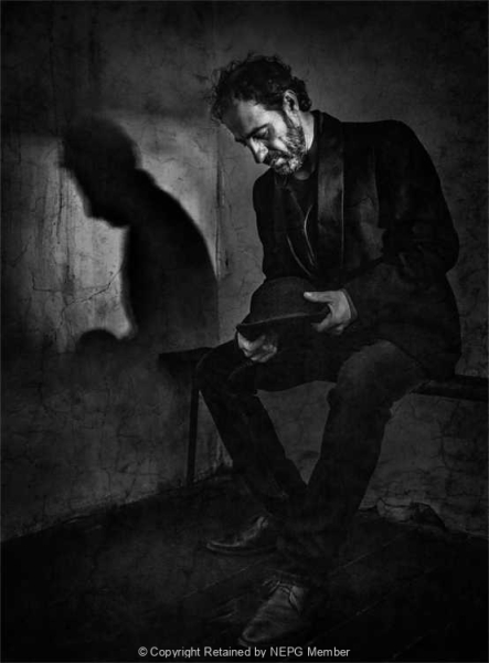 Projected-Mono-Silver-Galina-Romalis-Lost-In-Thoughts