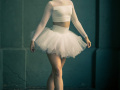 Projected-Colour-Silver-Susi-Nodding-Ballerina