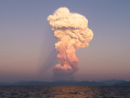 Projected-Subject-Silver-Lorraine-Higgs-Erupting-At-Sunset-Lewotobi