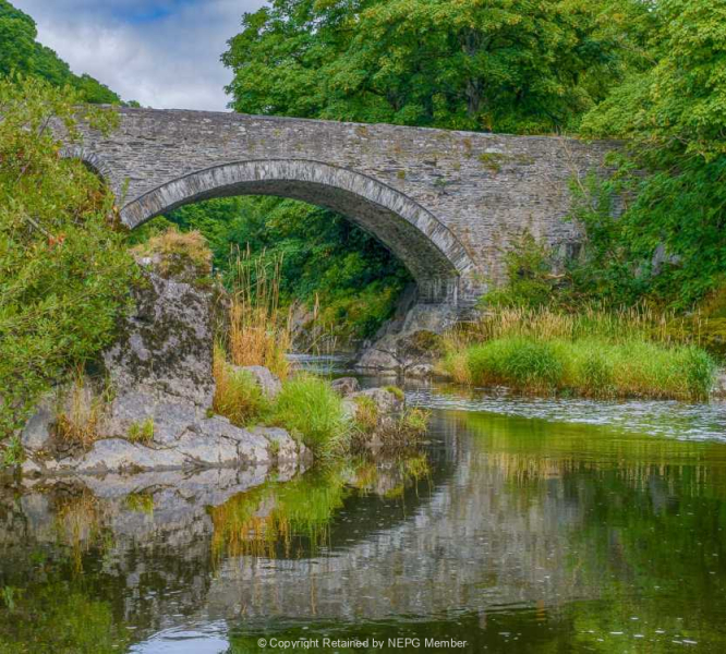 Projected-Subject-Bronze-Richard-Eaton-Cenarth-Bridge