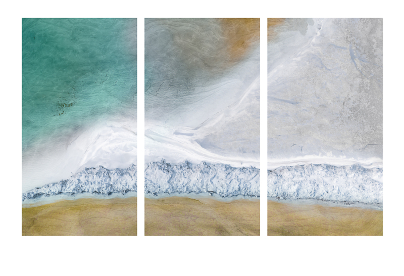 Projected-Colour-Aerial-Triptych-Rita-Atkinson-Bronze