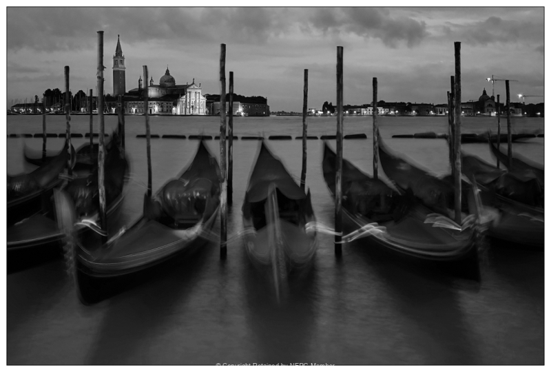 Projected-Subject-Gondolas-at-Night-Barbara-Brown-Bronze