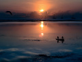 Projected-Colour-Fishing-in-Bali-Max-Wannell-Bronze Projected-Colour-Fishing-in-Bali-Max-Wannell-Bronze