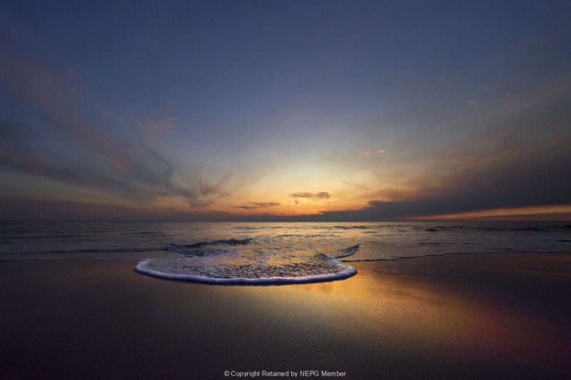 Open-Colour-Digital-Gold-Alan-Dougans-North-Beach-Evening