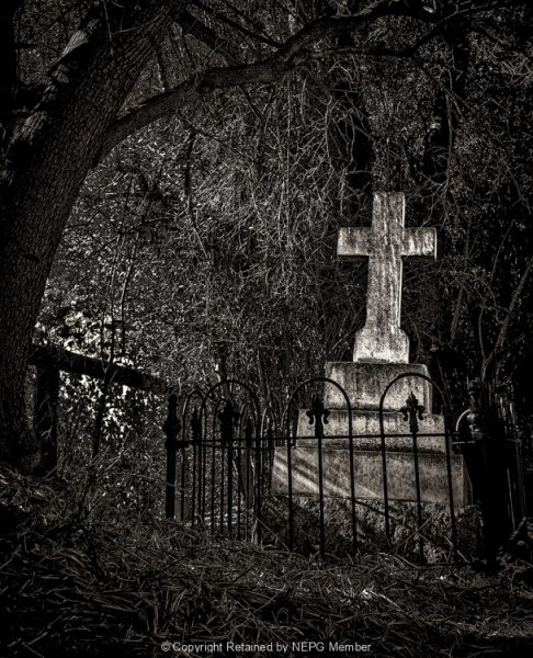 Open-Mono-Digital-Bronze-Mark-Greenland-A-Country-Churchyard