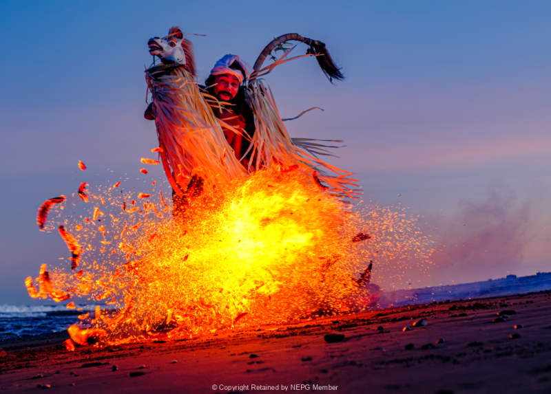 Projected-Subject-Silver-Peter-Baughan-Kicking-The-Fire